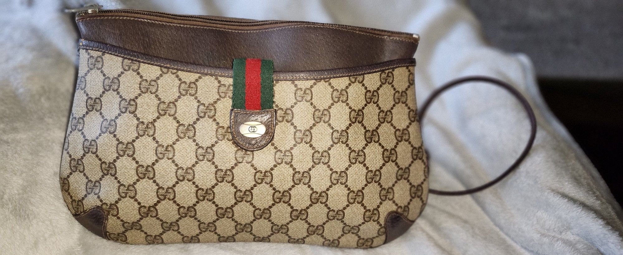 Vintage Gucci Ophidia Web Sherry Bag
