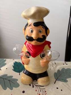 Ceramic Chef Utensil Holder READ DESCRIPTION