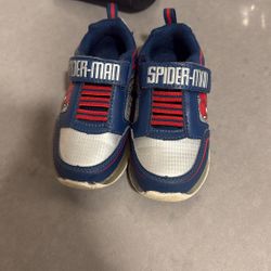 Spiderman Toddler Light Up Shoes