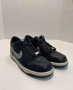 Nike Dunk Low NBA 75th Anniversary Spurs Black Shoes Size US 6Y (GS)