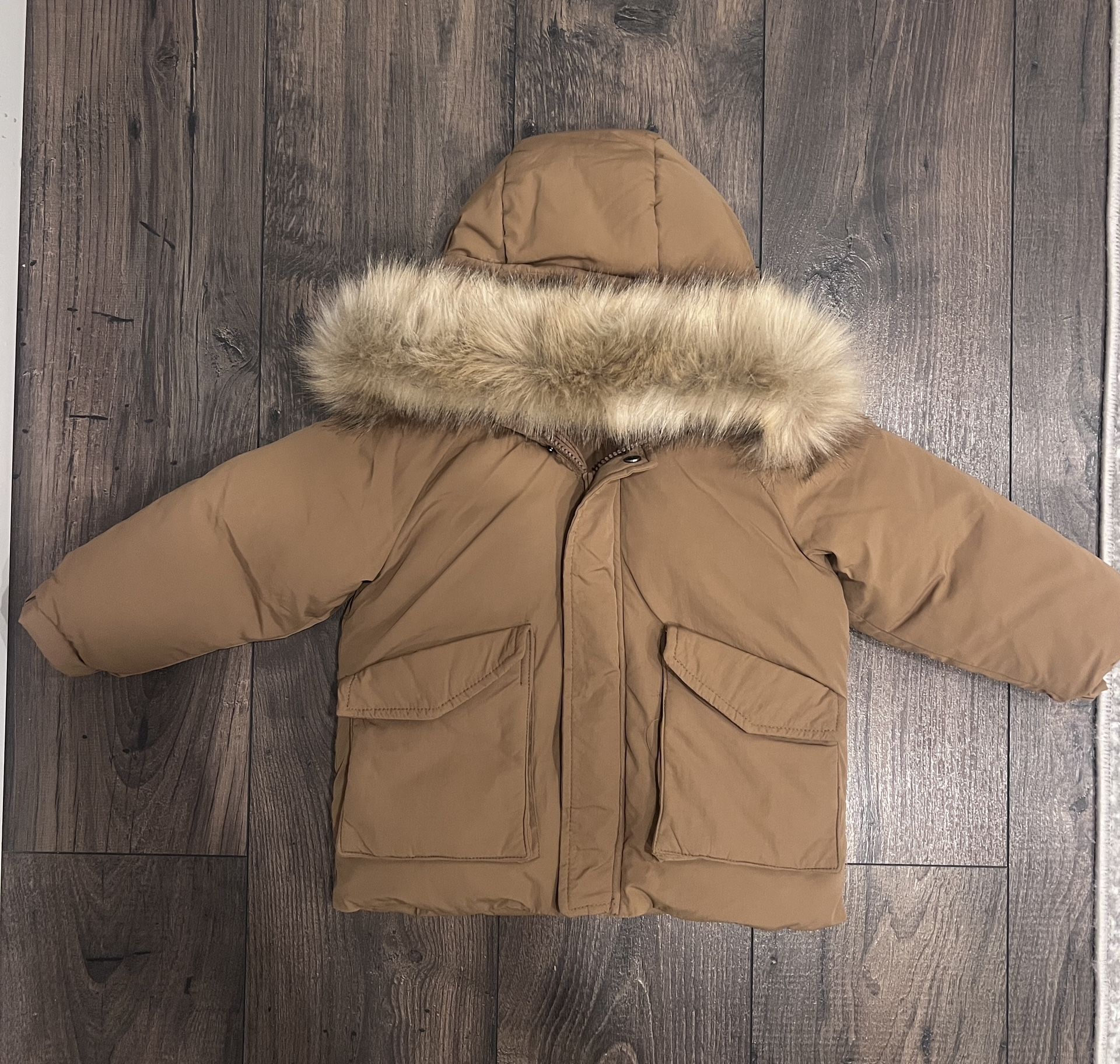 Zara Toddler Boy Puffer Parka