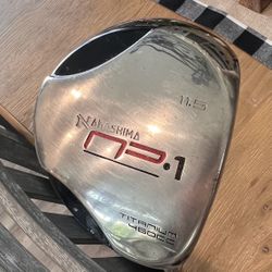 Nakashima NP.1 11.5 Degree Driver w/ Graphite Matrix Studio 74 Shaft RH Golf Club