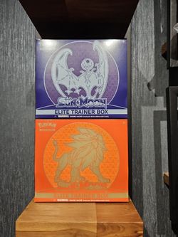 Pokemon TCG Sun and Moon Base ETB SET
