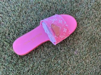 Designer pink sandals