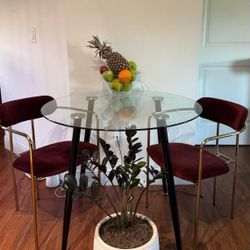 Dining Table With Chairs (2)