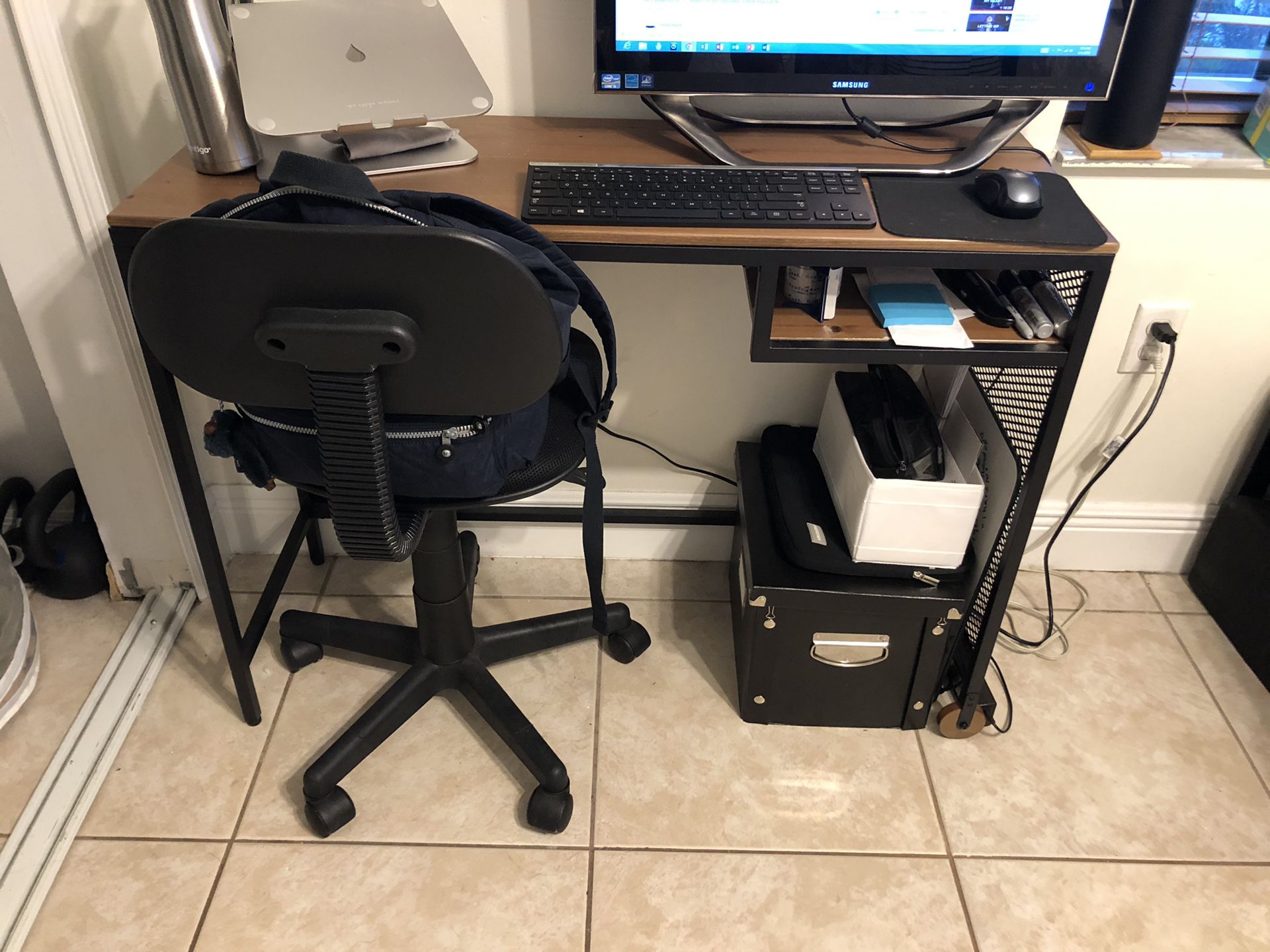 Desk with Chair - $45 or Best Offer