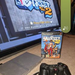 Playstation 2 Silver Slim Bundle