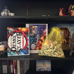 🔥 Demon Slayer Anime Jigsaw Puzzle – 1000 Pieces + Matching Poster + Storage Bag 🔥