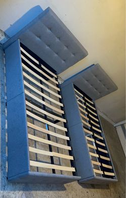 2  twin bed frames