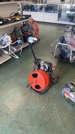 Sewer drain machine