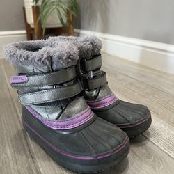 Girls Snow Winter Boots 12