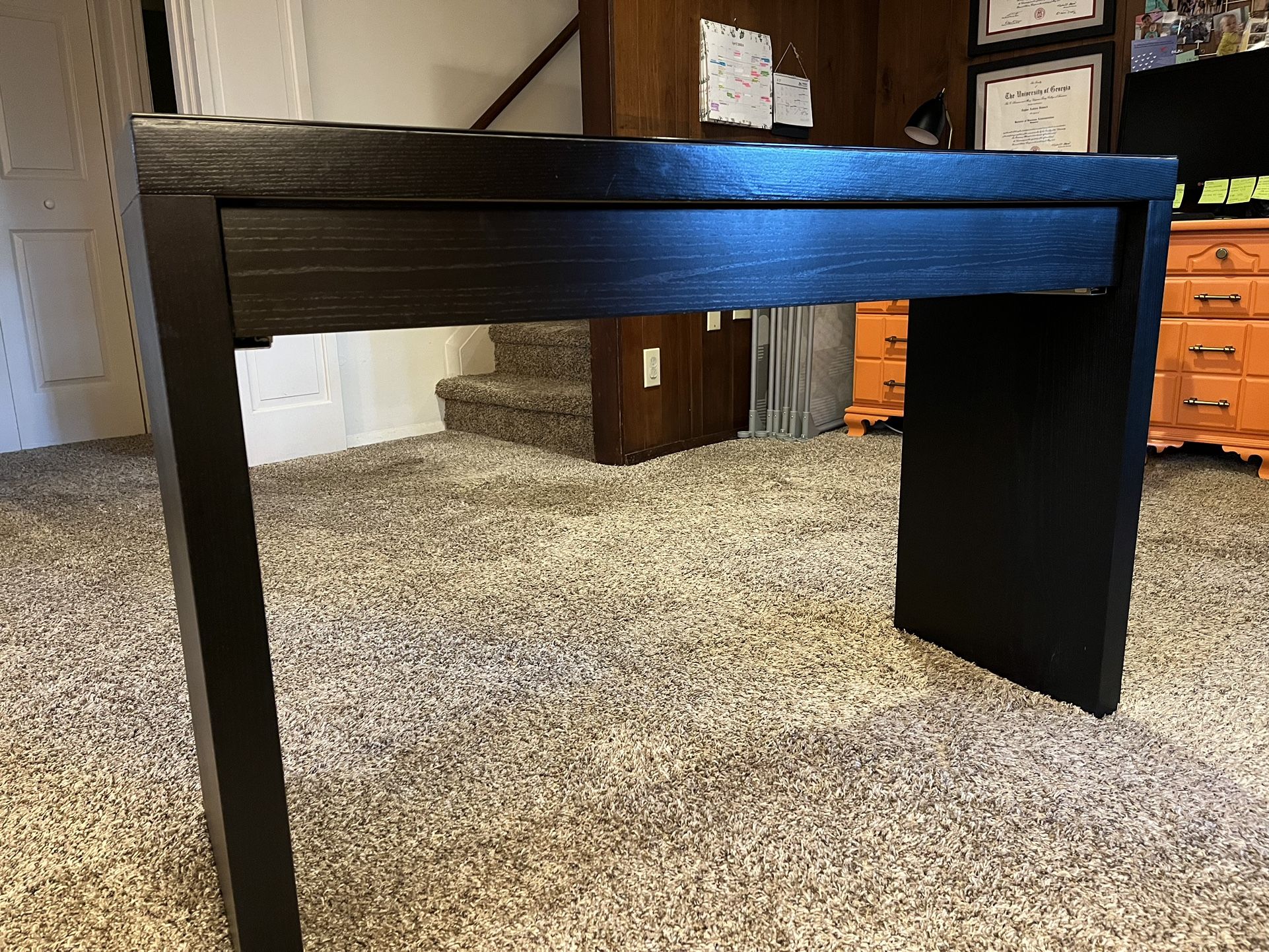 Dressing Table with Glass Top