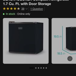 Mini Fridge.