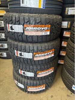285/55/20 ( 4 new tires ) installed and balanced