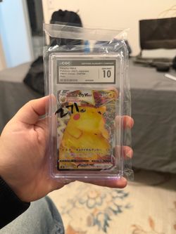 Pikachu graded card