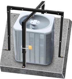 AC Security Cage for Round/Square Air Conditioner Adjustable 29-46”