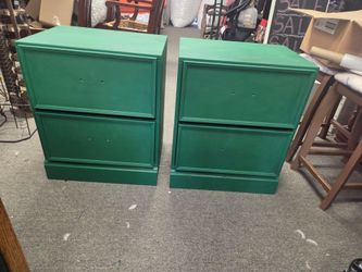 Pair of Nightstands Hulk Inspired