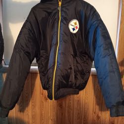 Vintage Pittsburgh Steelers Reversible Coat