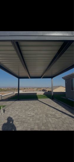 Metal pergolas