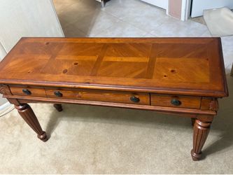 BEAUTIFUL WOODEN CONSOLE TABLE FOR SALE ✨