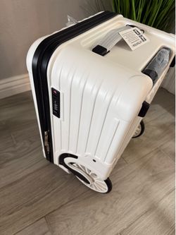 Extra Large Wheels Carry On Luggage Hard Shell Suitcase