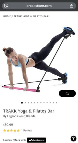 Trakkbar Pilates Bar Kit With Resistance Bands
