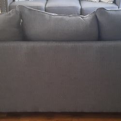 Grey Sofa With Tan Cover