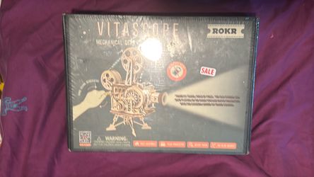 ROKR Vitascope Mechanical Gear 3D Wooden Puzzle