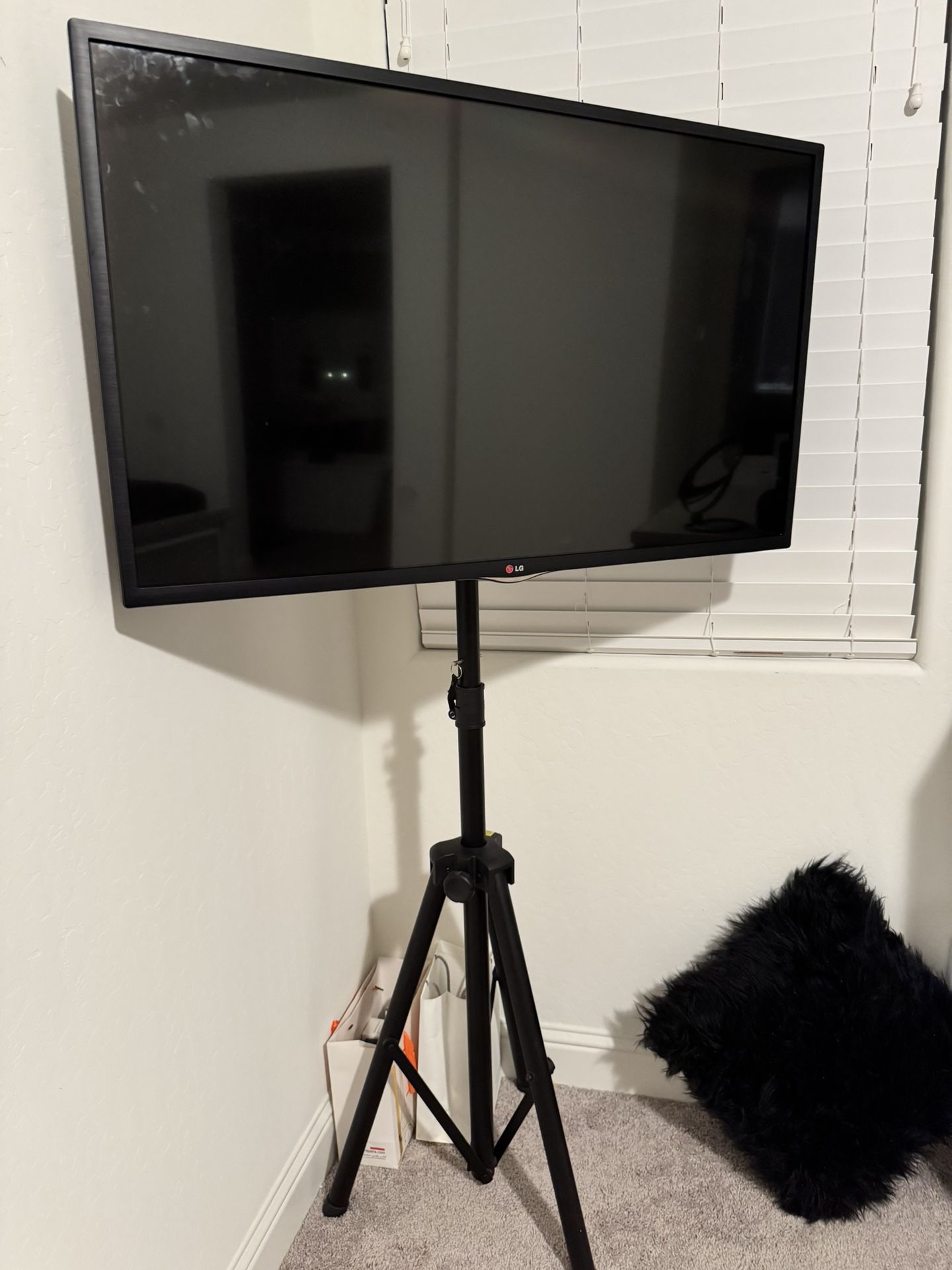 42” LG LED TV With Tripod Adjustable Stand