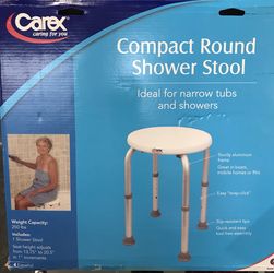 Round shower stool- New in Box