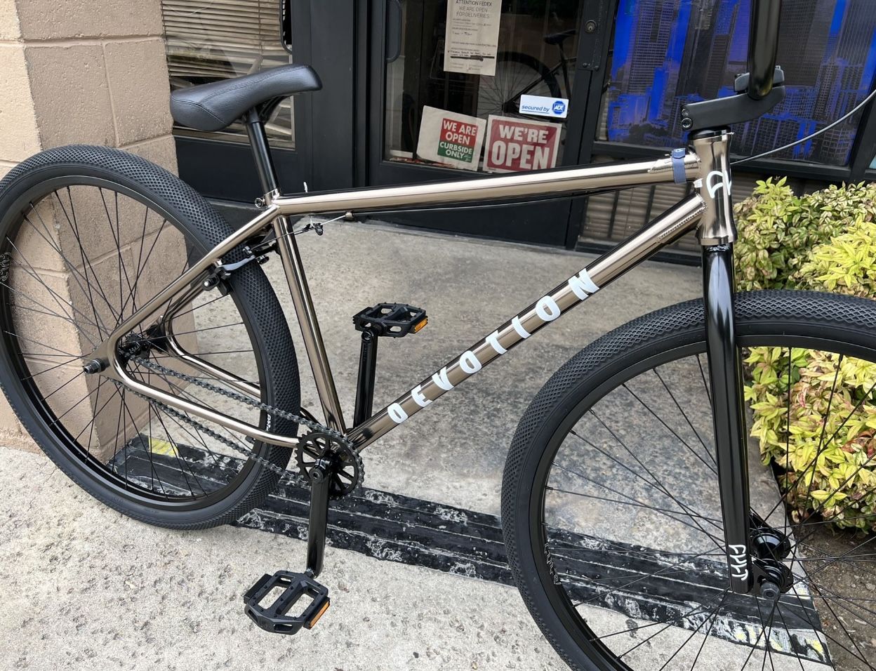 Cult Devotion 29 BMX Bike 2022 Raw or Black/Chrome