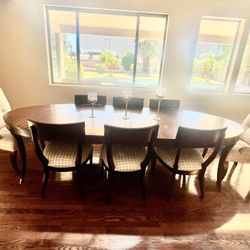 Formal Dining Table & Chairs