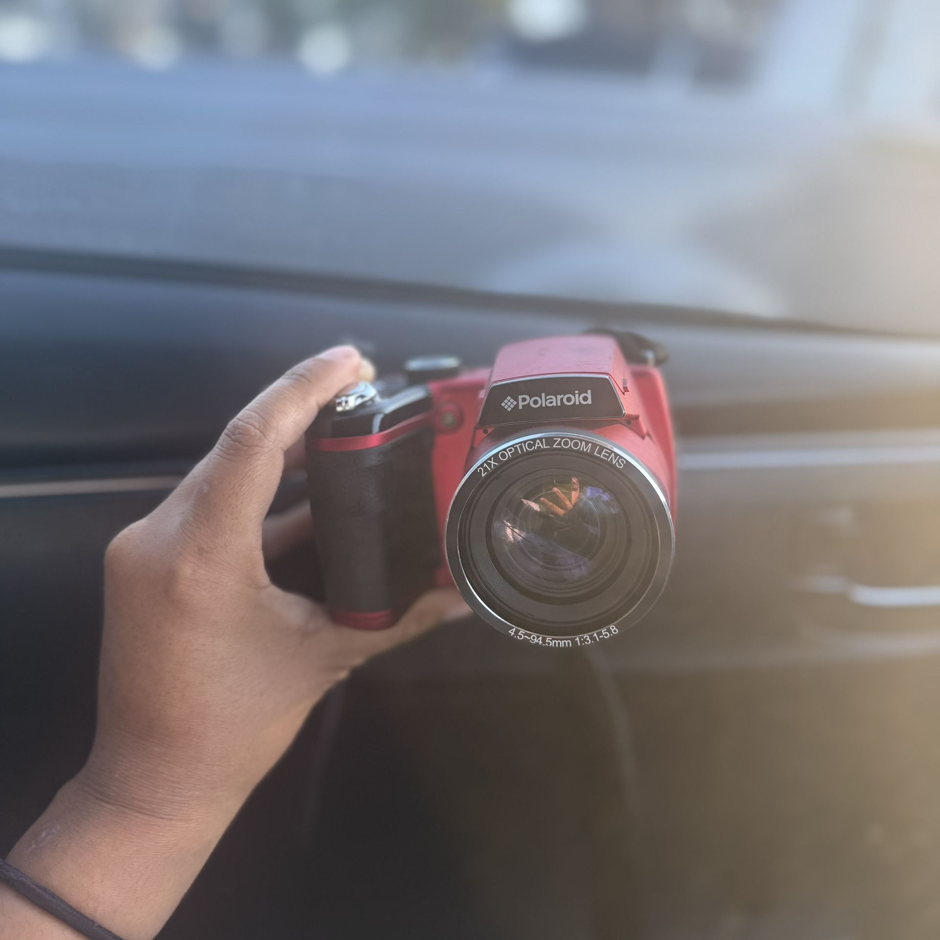 Polaroid iS2132 Digital Camera, Red {16MP}