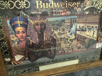 Budweiser Mirror Picture