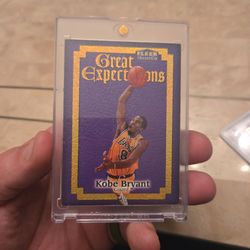Kobe Bryant Great expectations Rare mint insert!!!