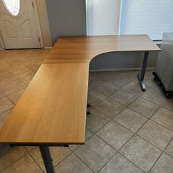 IKEA GALANT L‑Shaped Desk – Excellent Condition
