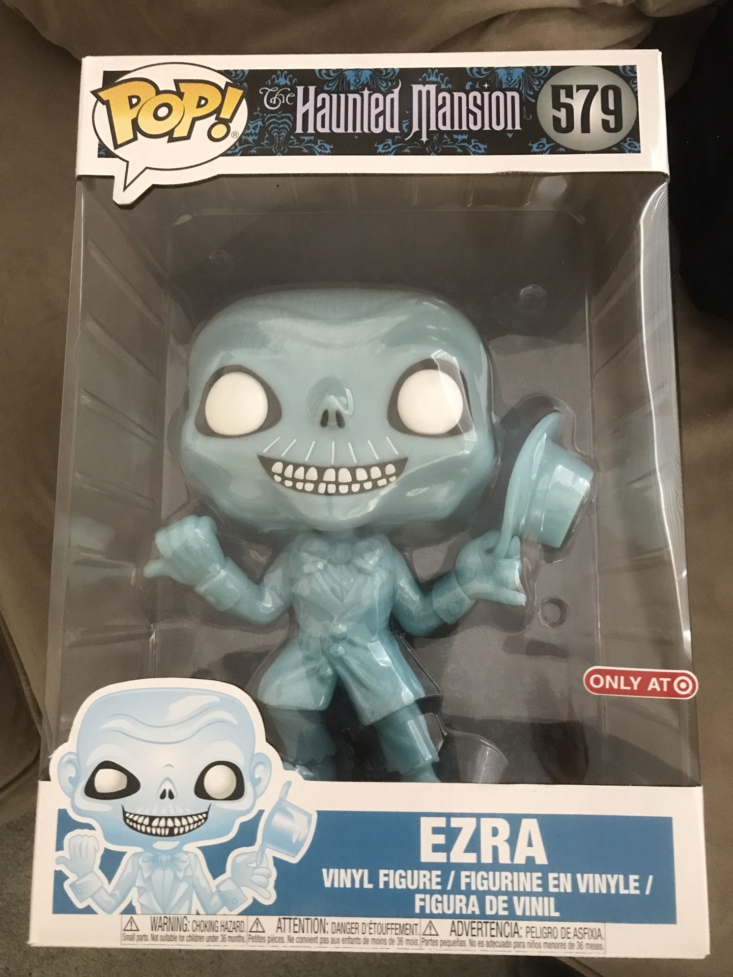 Funko pop large 10 inch Disney haunted mansion ghost Ezra sold out