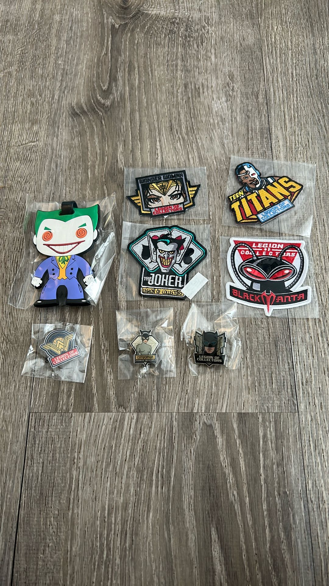Funko Dc comics Legion Of Collectors Pins And Patches
