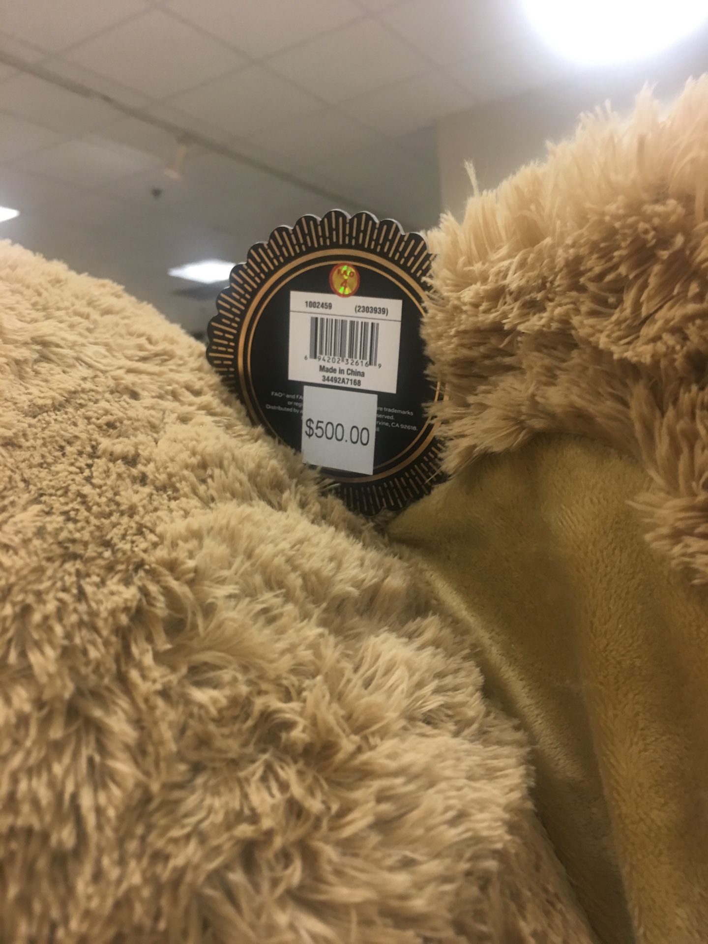BEAND NEW 93 inch Jumbo Stuffed Bear (Brown) $225