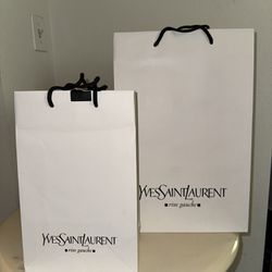 Yves Saint Laurent Shopping Bags Bundle
