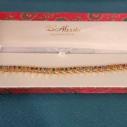 D'Alessio Gold Colored Bracelet 