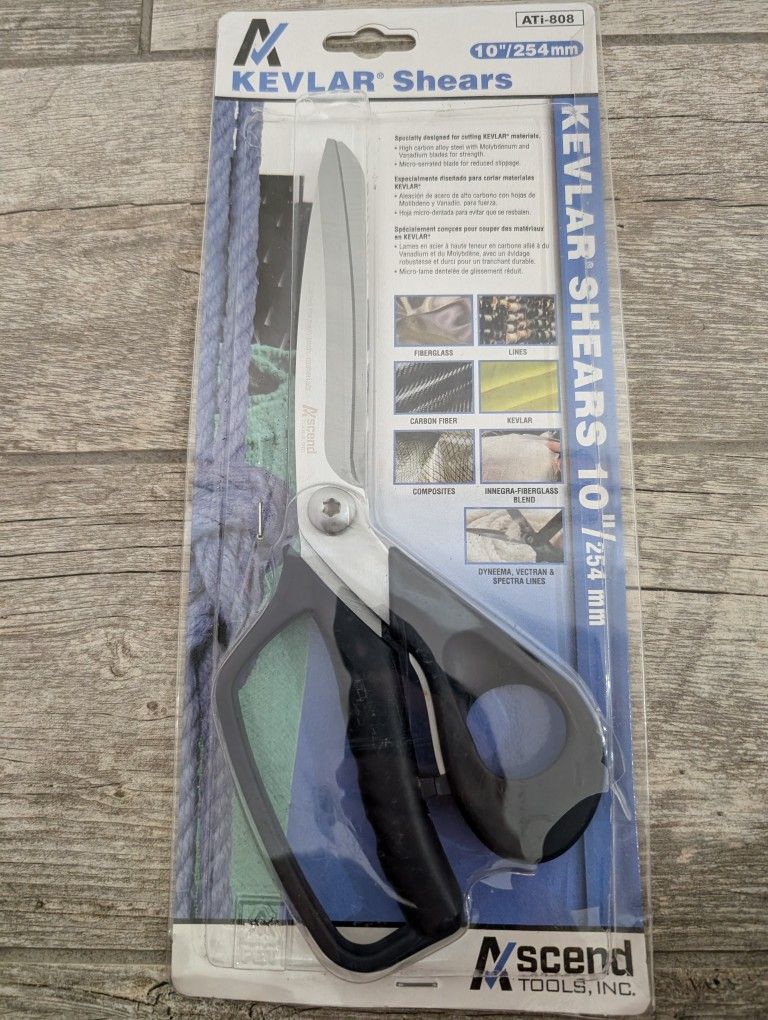 Ascend Kevlar 10 Inch Shears - Heavy Duty !New!