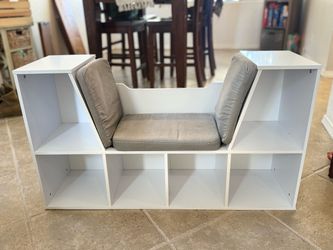 Kids book bench