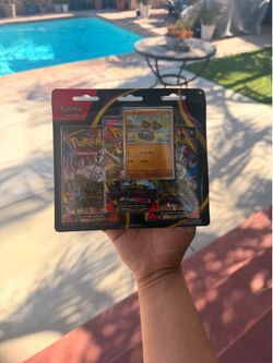 Pokémon pitch black 3 pack blister