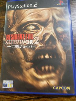 PS2 Resident Evil Survivor 2 Code: Veronica RARE CIB
