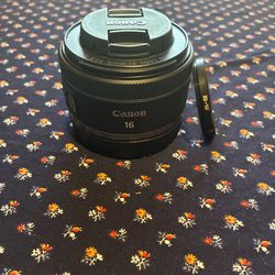 Canon Lens - RF 16mm F 2.8 STM