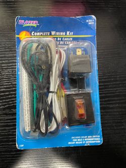 NEW - Blazer 12v auxiliary wiring kit