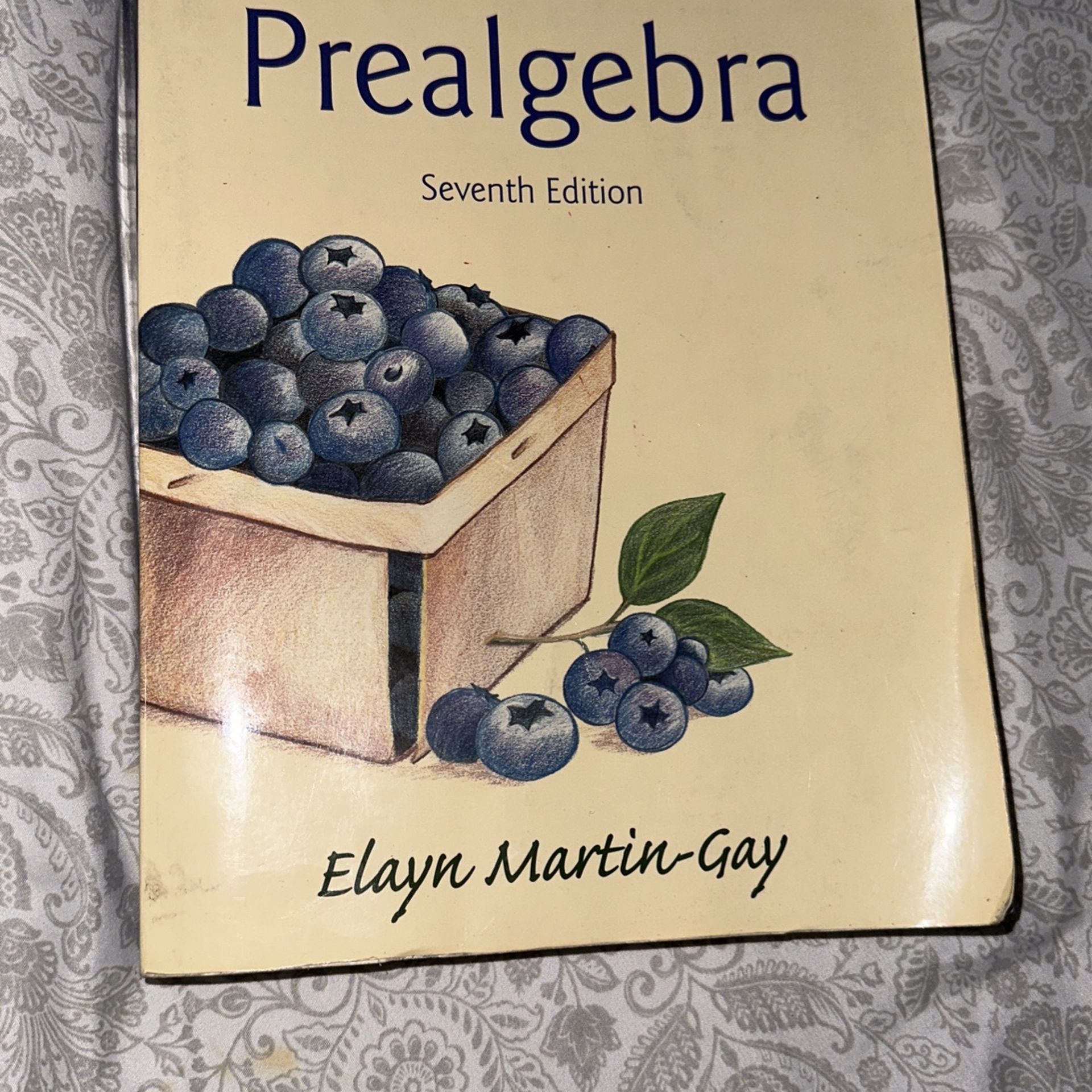 Prealgebra 7th Edition College Book