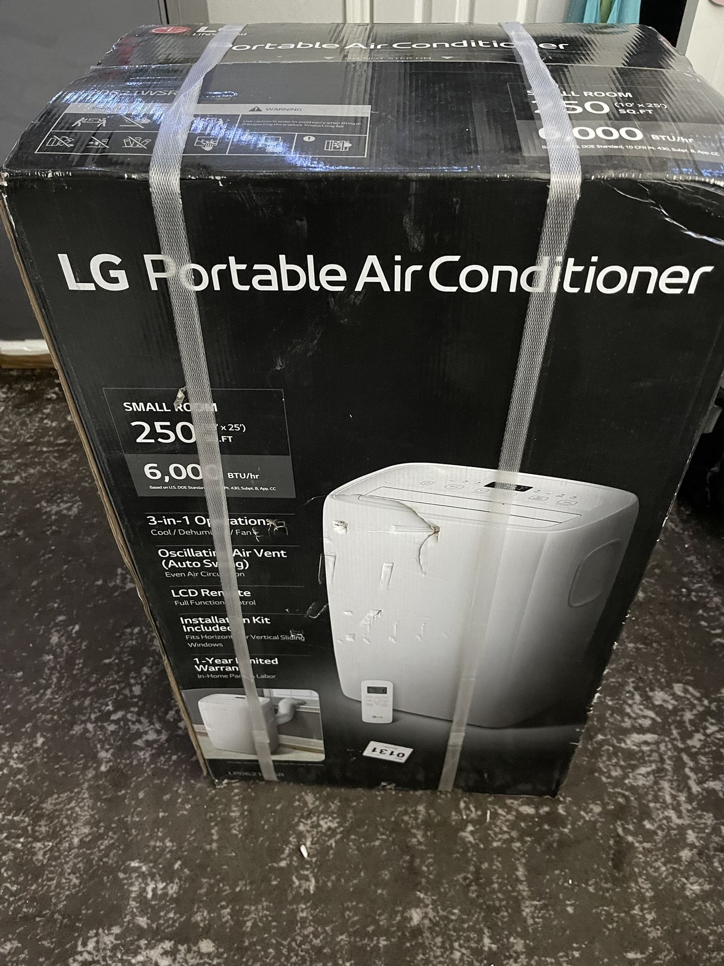 LG LP0621WSR Portable Air conditioner