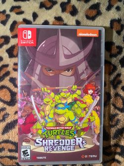 Teenage Mutant Ninja Turtles Shredder’s Revenge Nintendo Switch Game